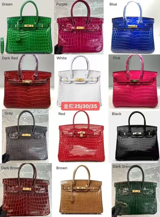 Birkin 30 Bag Graphite Niloticus Crocodile with Gold Hardware