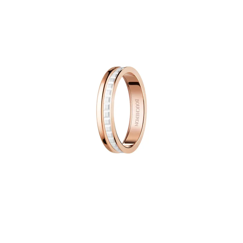 QUATRE WHITE EDITION WEDDING BAND
