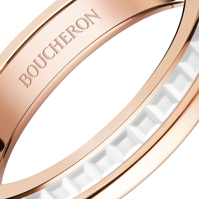 QUATRE WHITE EDITION WEDDING BAND