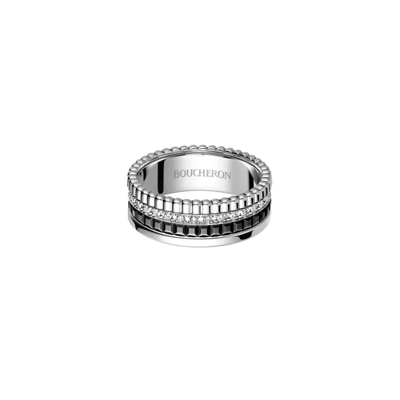 QUATRE BLACK EDITION SMALL RING