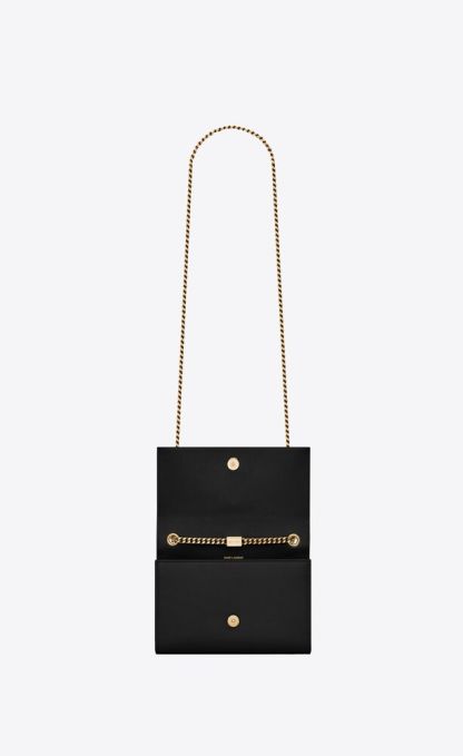 KATE SMALL TASSEL IN GRAIN DE POUDRE EMBOSSED LEATHER