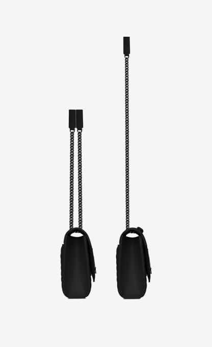 ENVELOPE MEDIUM IN QUILTED GRAIN DE POUDRE EMBOSSED LEATHER