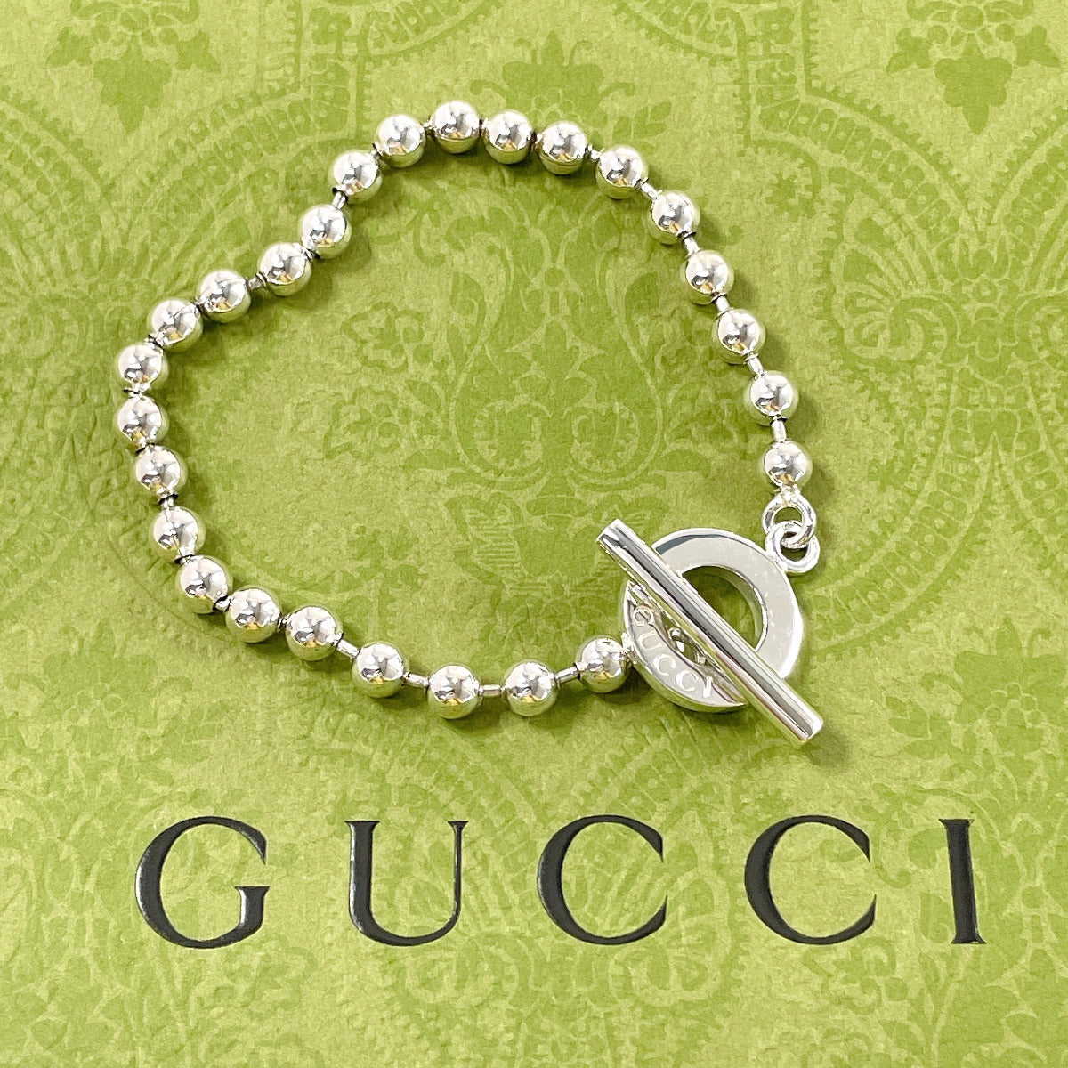 Theatrical bracelet Ball Chain Silver Unisex