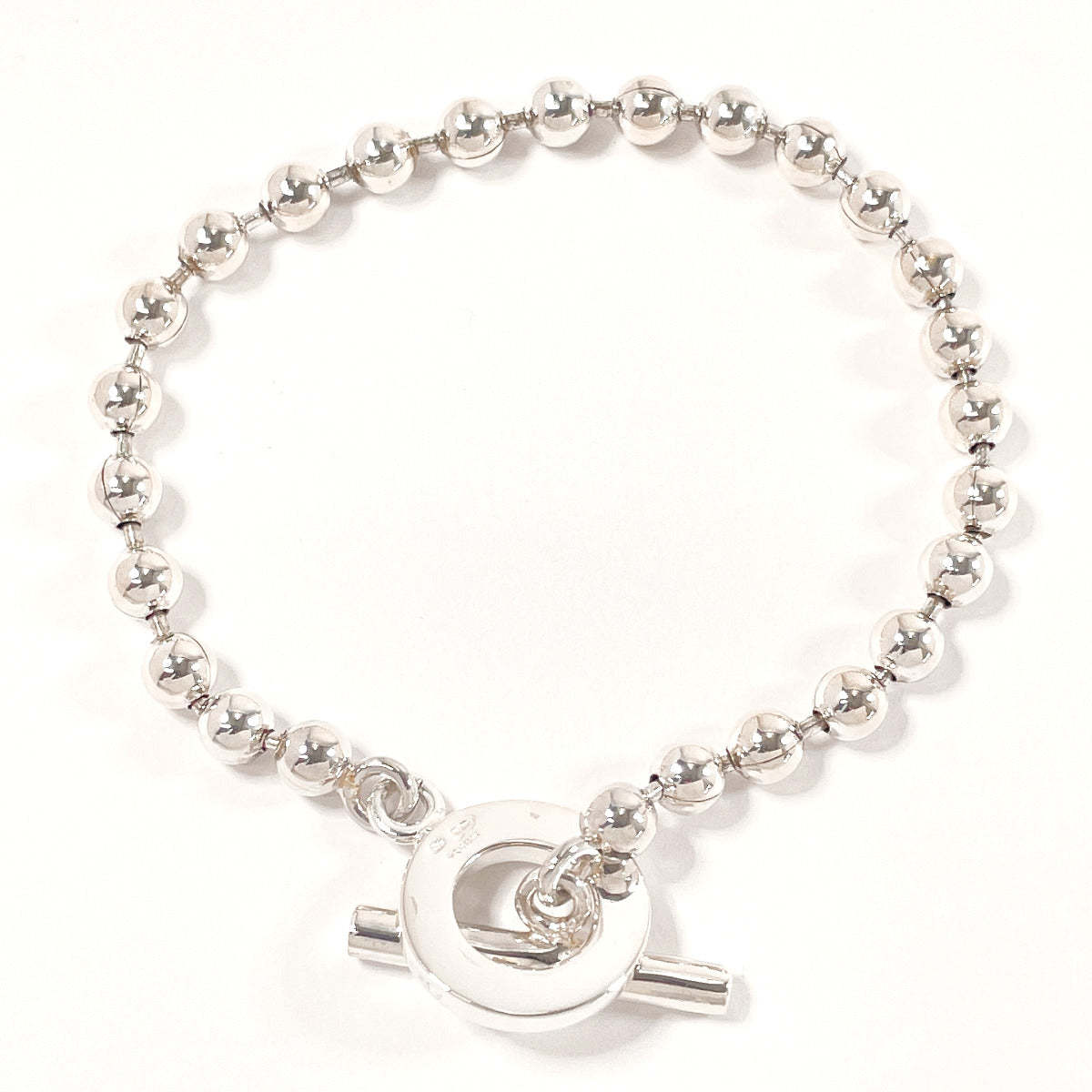 Theatrical bracelet Ball Chain Silver Unisex