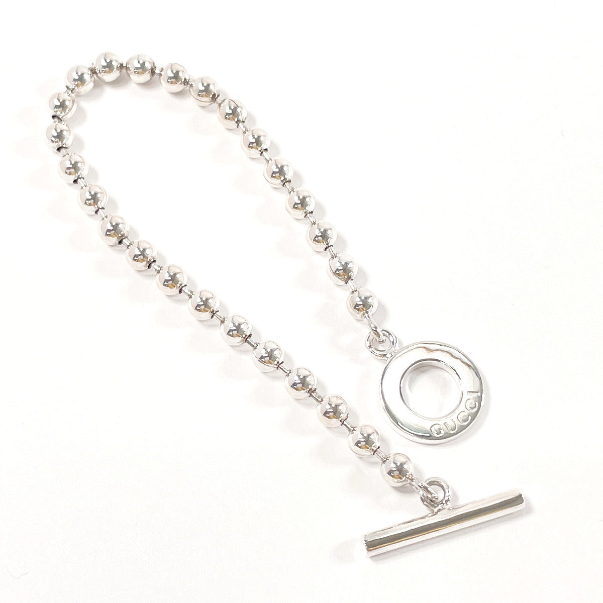 Theatrical bracelet Ball Chain Silver Unisex