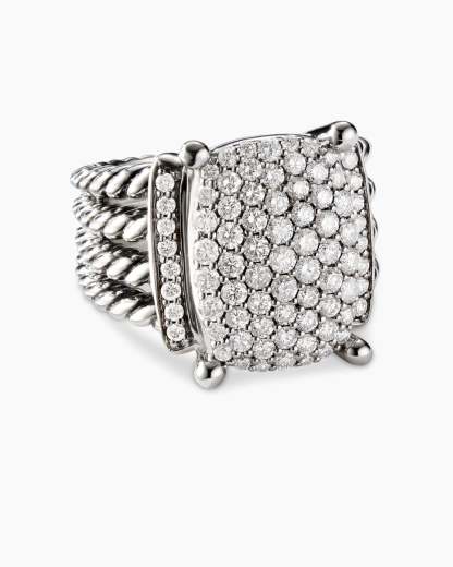 Wheaton庐 Ring Sterling Silver with Diamonds, 16.7mm