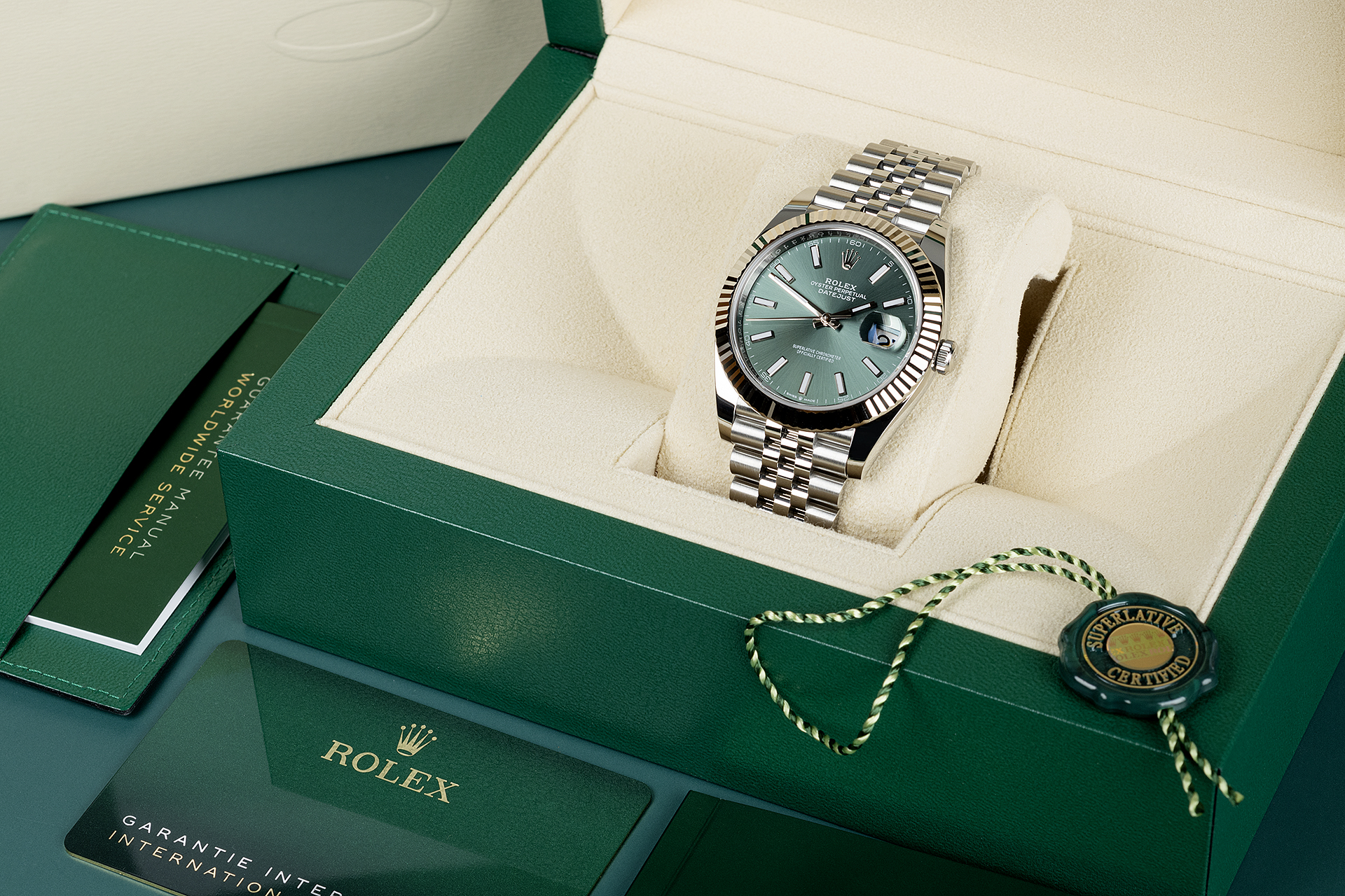 Datejust 41 'Mint Green' Latest Release