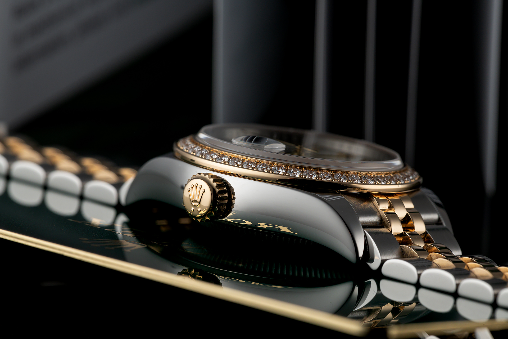 LADY-DATEJUST OYSTER 28 MM OYSTERSTEEL YELLOW GOLD AND DIAMONDS 279383RBR