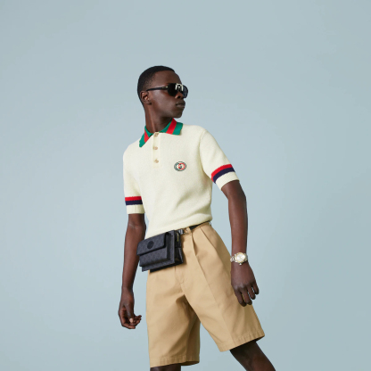 BELT BAG WITH INTERLOCKING G