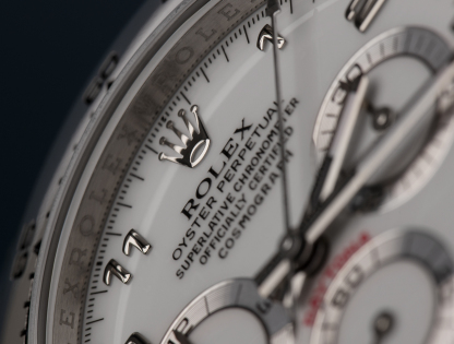 Daytona White Gold 116519