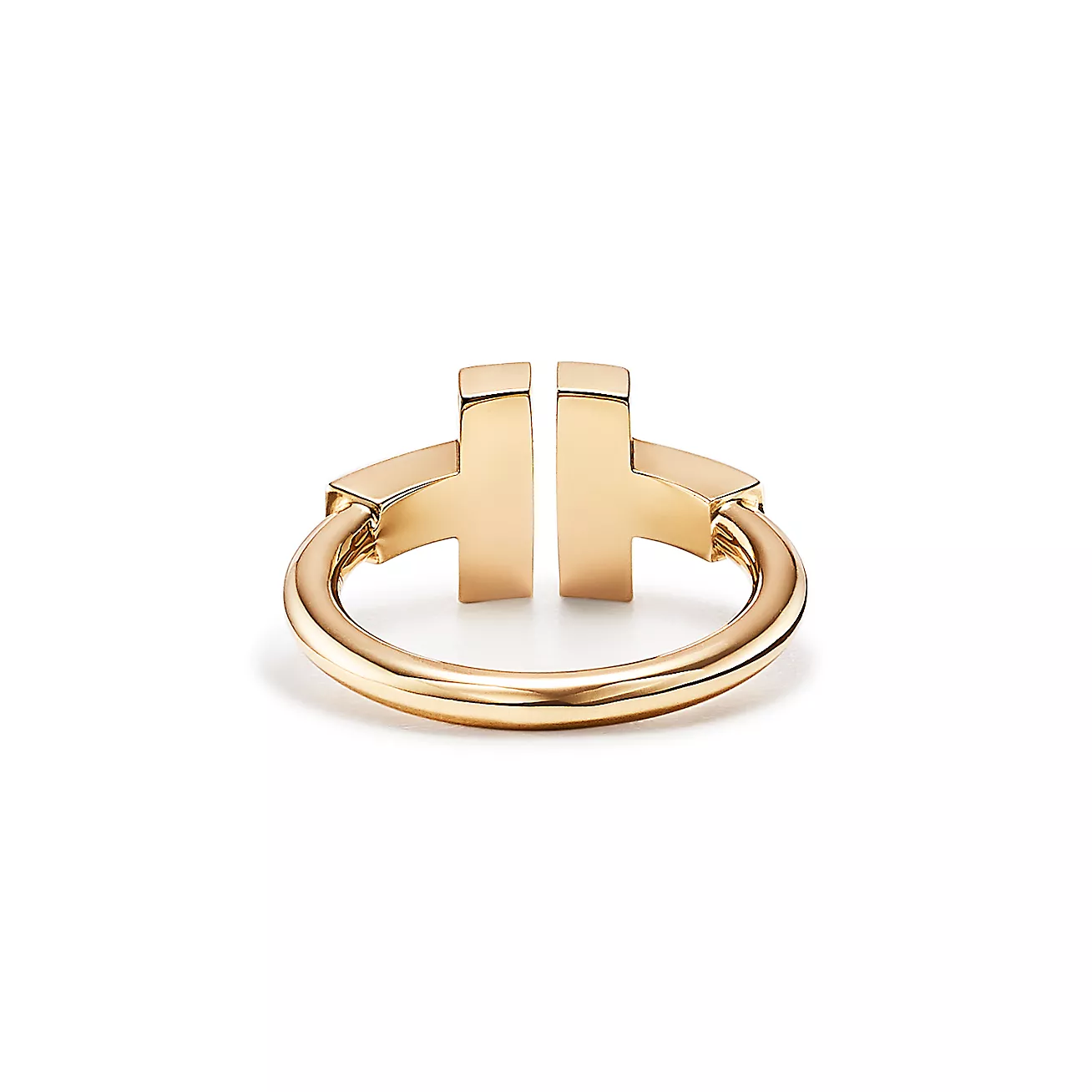 T Turquoise Wire Ring in 18k Gold