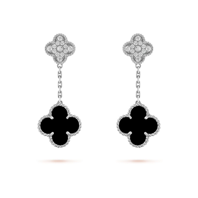 Magic Alhambra earrings, 2 motifs