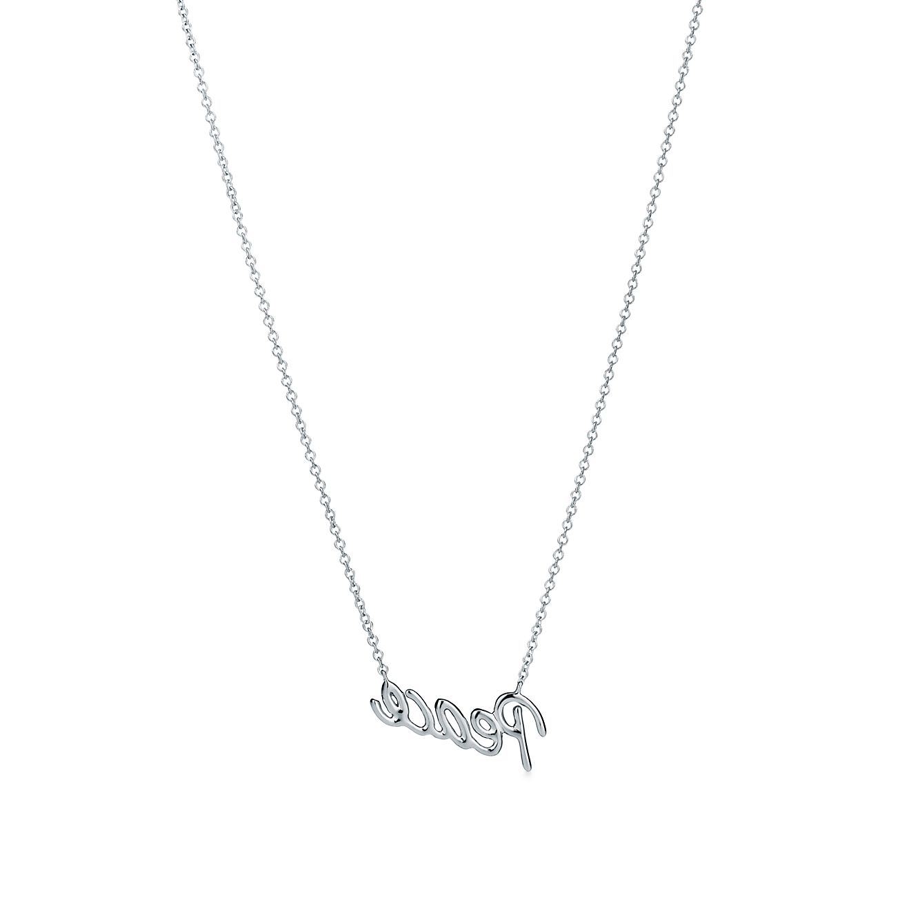Paloma's Graffiti Peace Pendant