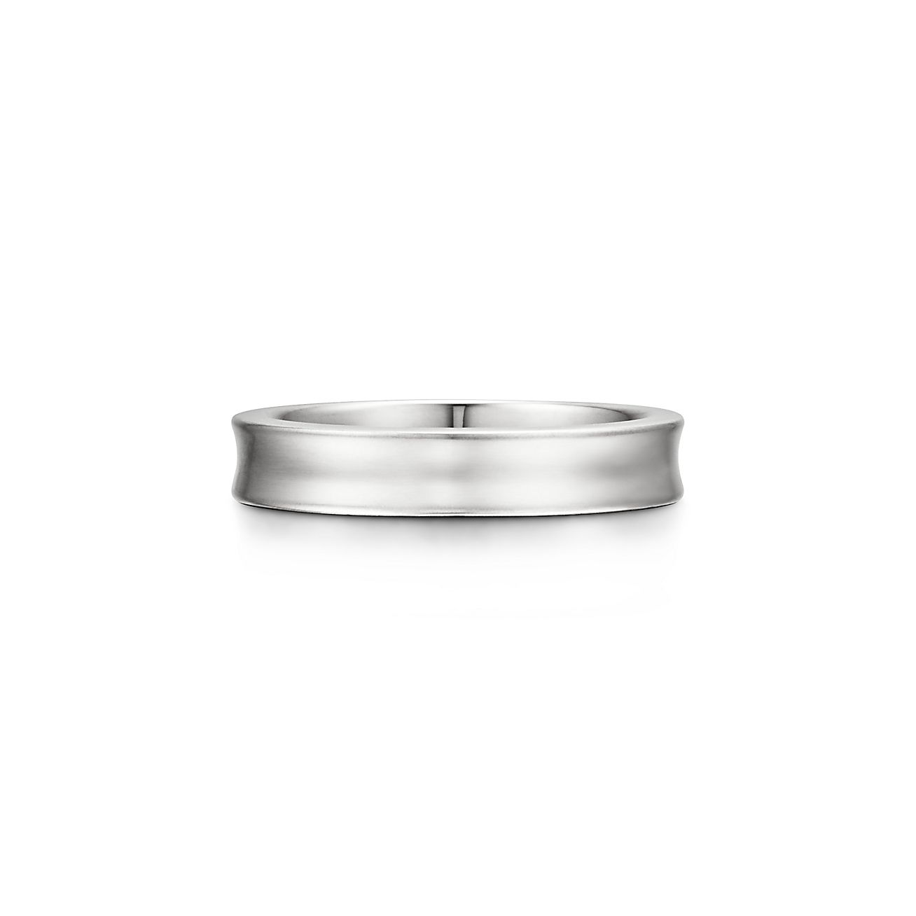 1837庐 Ring in White Gold with Diamonds, Narrow