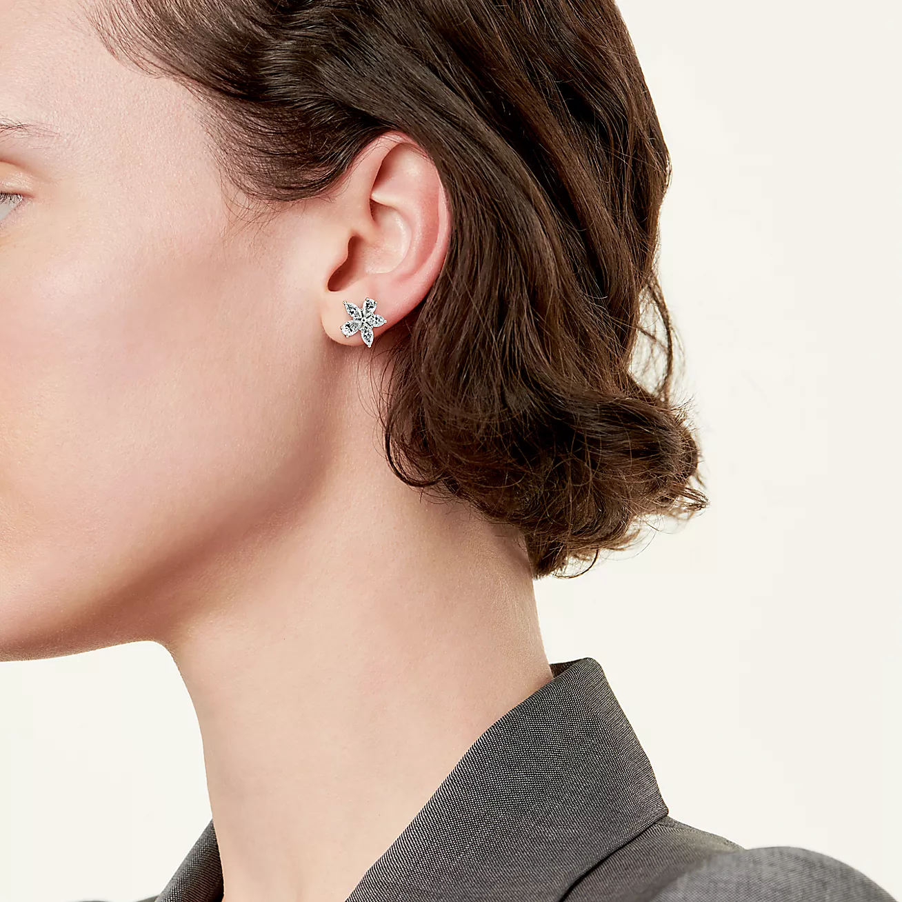 Victoria庐 Mixed Cluster Earrings