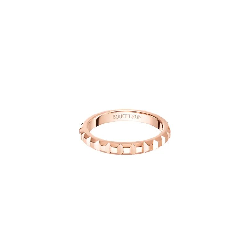 CLOU DE PARIS PINK GOLD WEDDING BAND