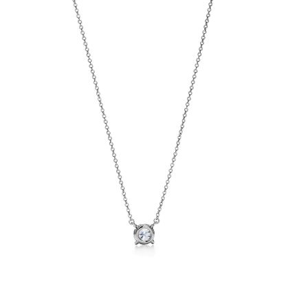 solitaire diamond pendant