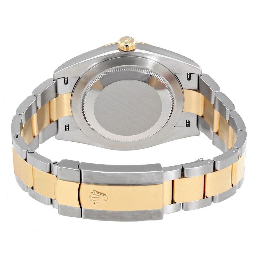 Datejust 41 Black Dial Fluted Bezel Watch