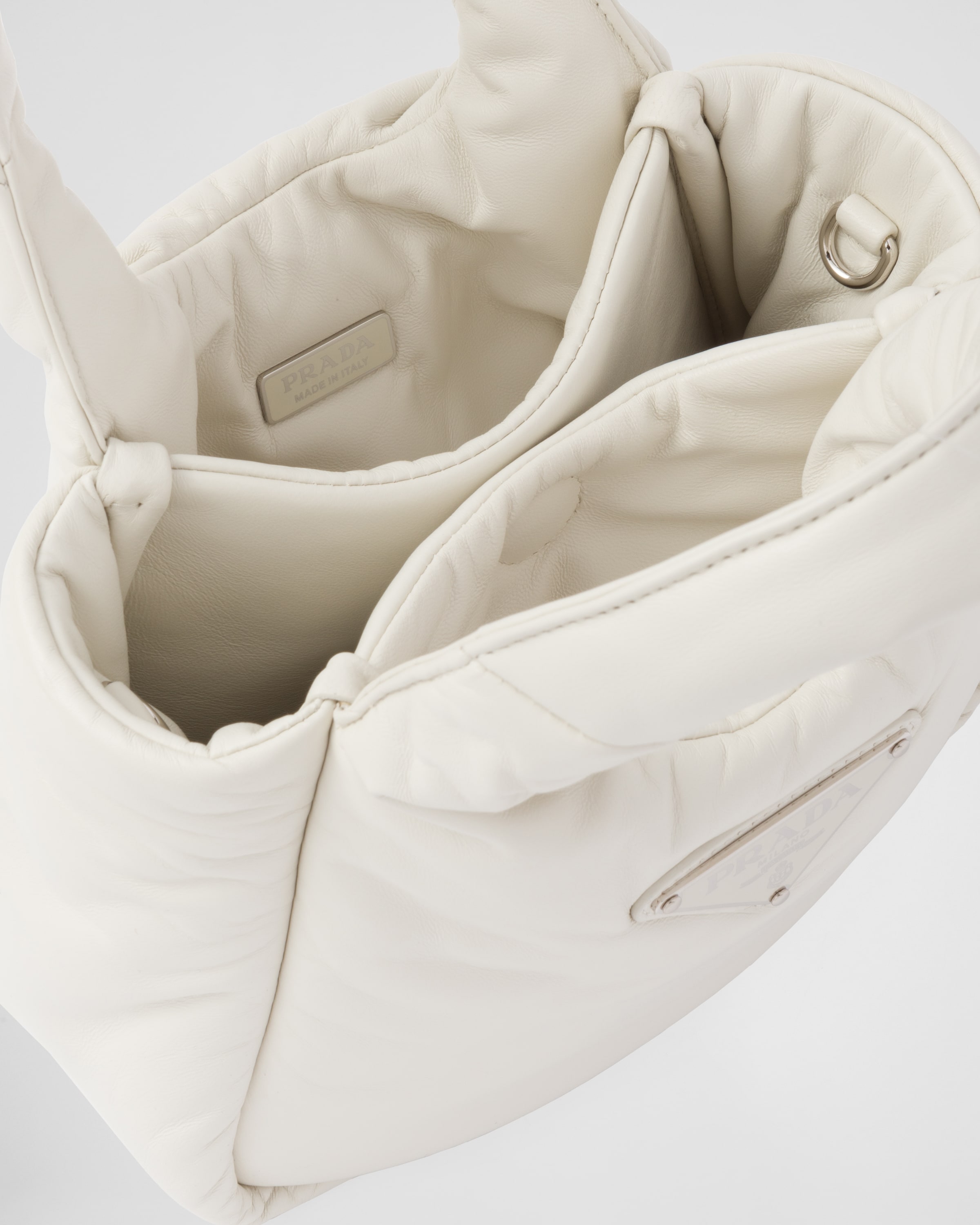 Small padded Prthtada Soft nappa-leather bag