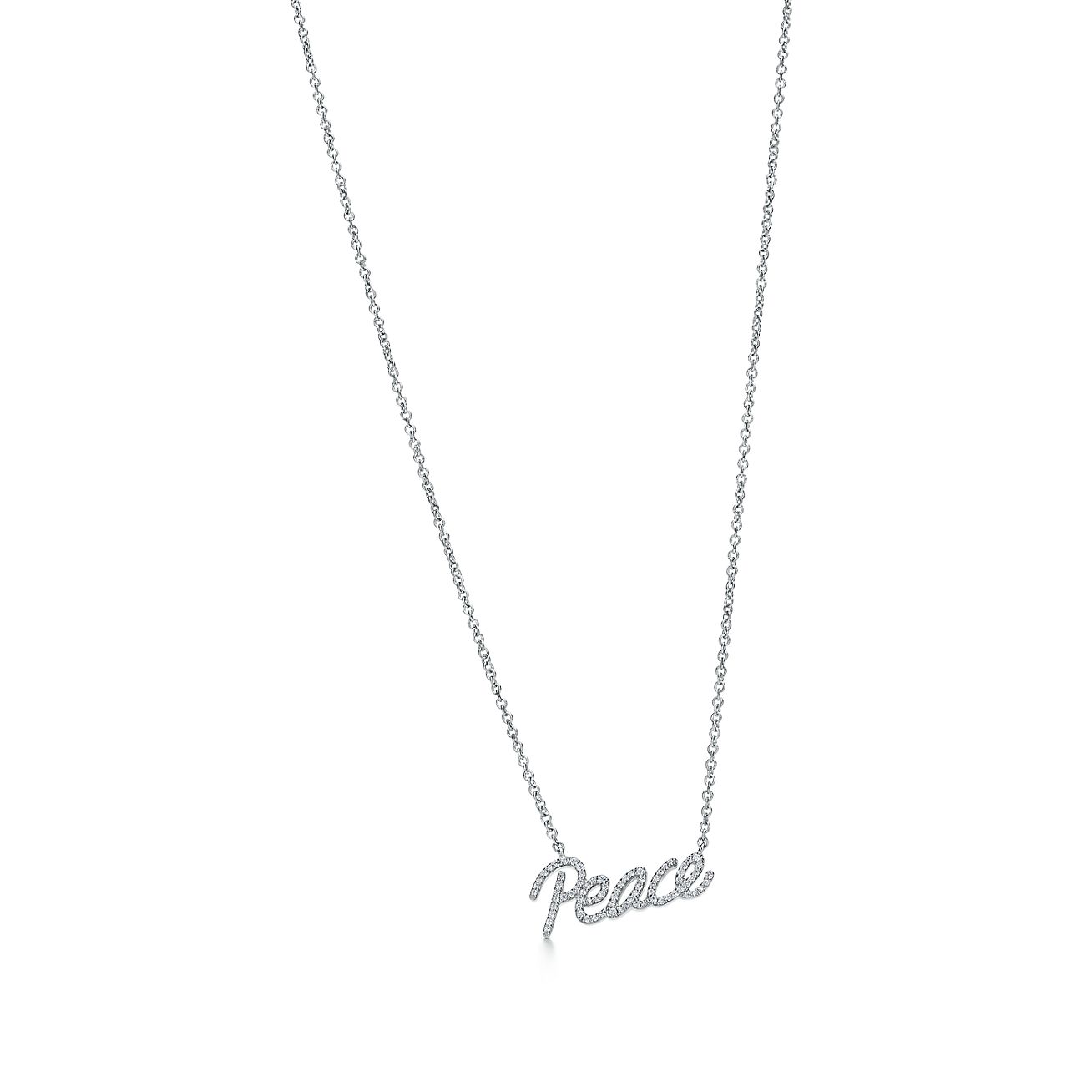 Paloma's Graffiti Peace Pendant