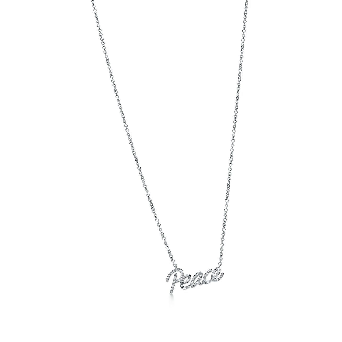Paloma's Graffiti Peace Pendant