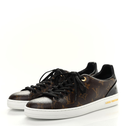  Louis Vuitton  Patent Monogram Frontrow Sneakers