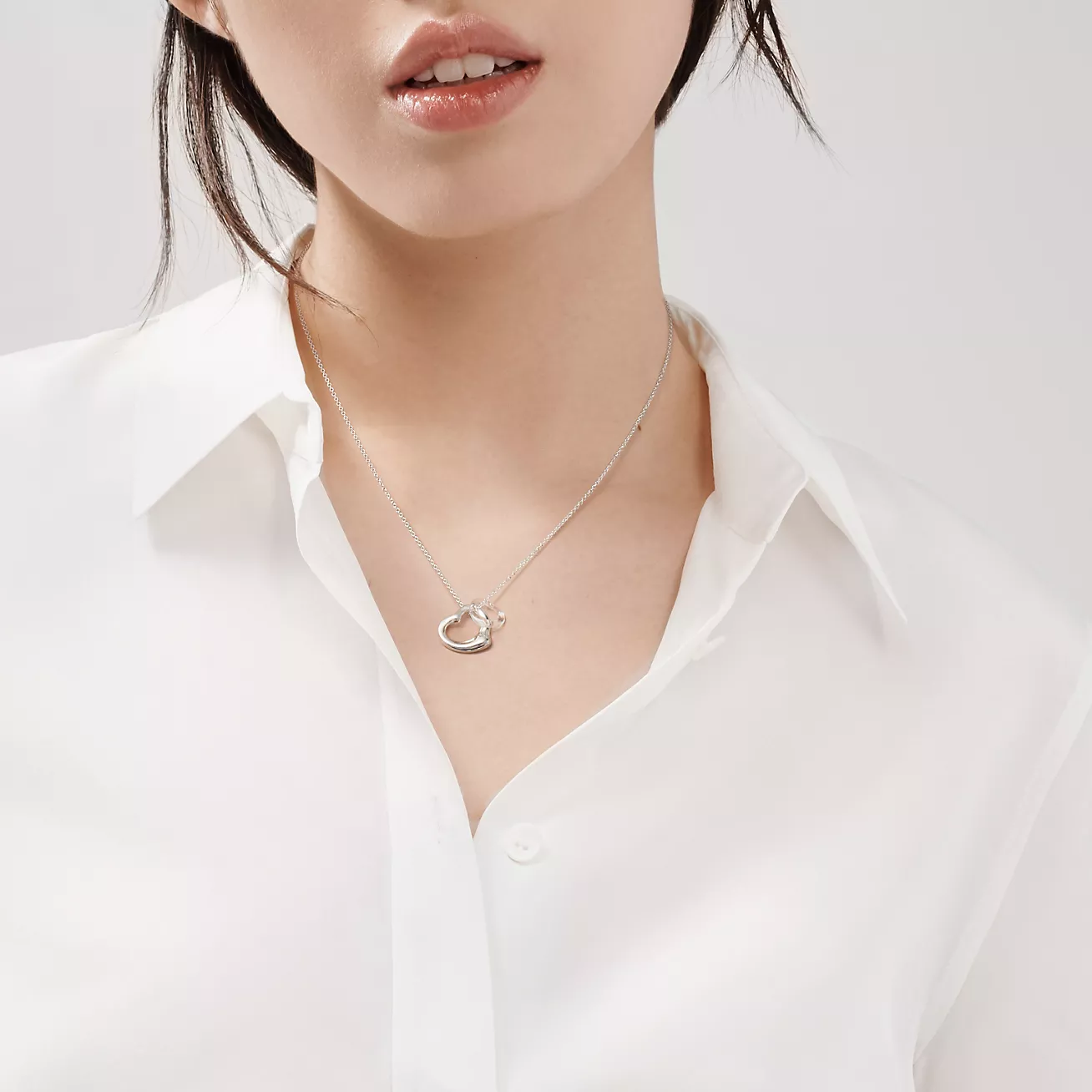 Elsa Peretti庐 Open Heart Pendant