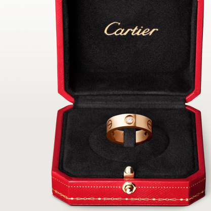 LOVE RING, 3 DIAMONDS