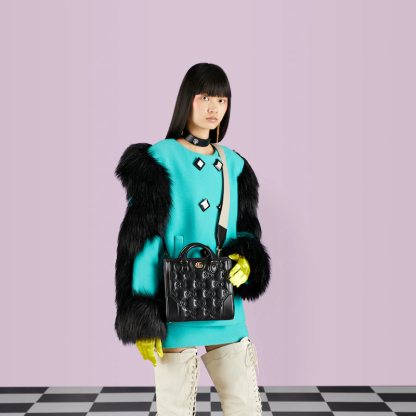 MATELASSE MINI TOP HANDLE BAG