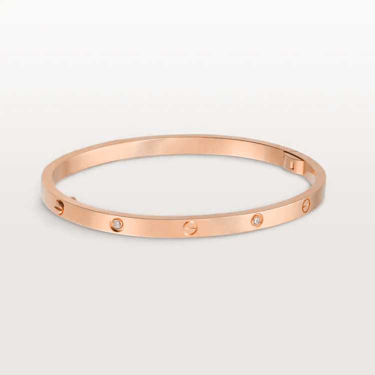 LOVE BRACELET, SMALL MODEL, 6 DIAMONDS