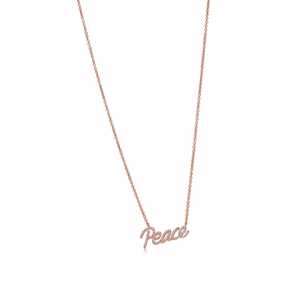 Paloma's Graffiti Peace Pendant