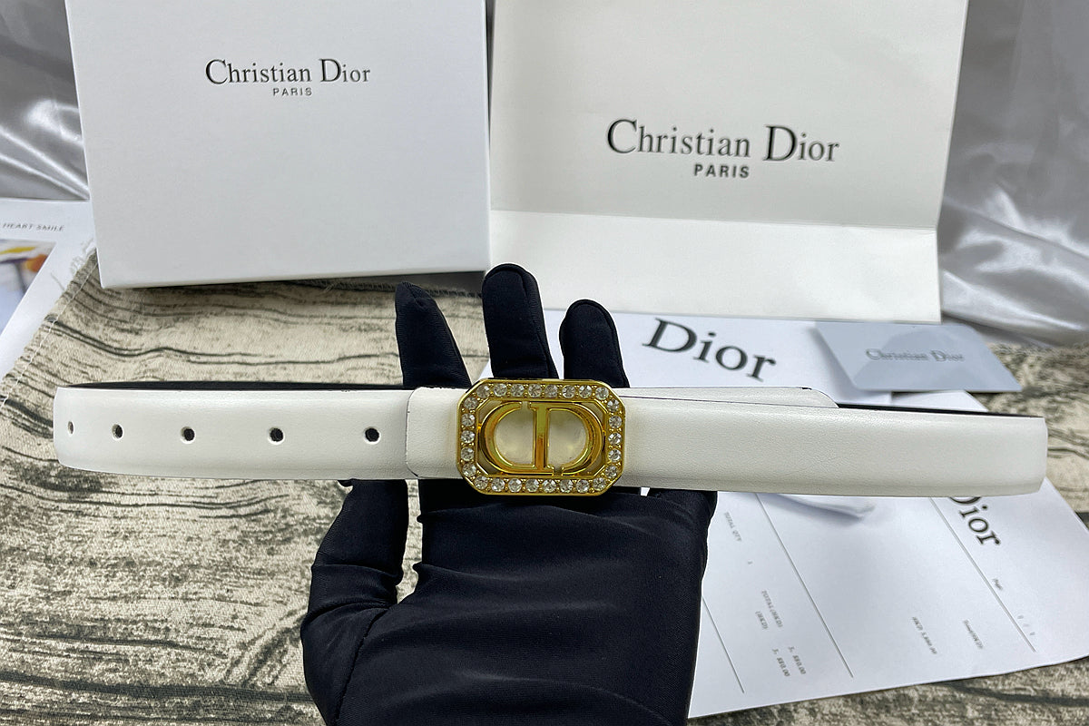 6 Colors luxury rhinestone plain belt