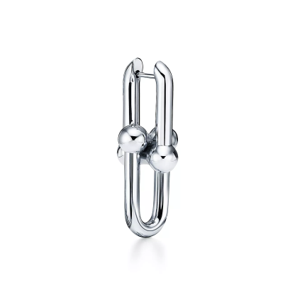 HardWear Large Link Earrings in Sterling Silver