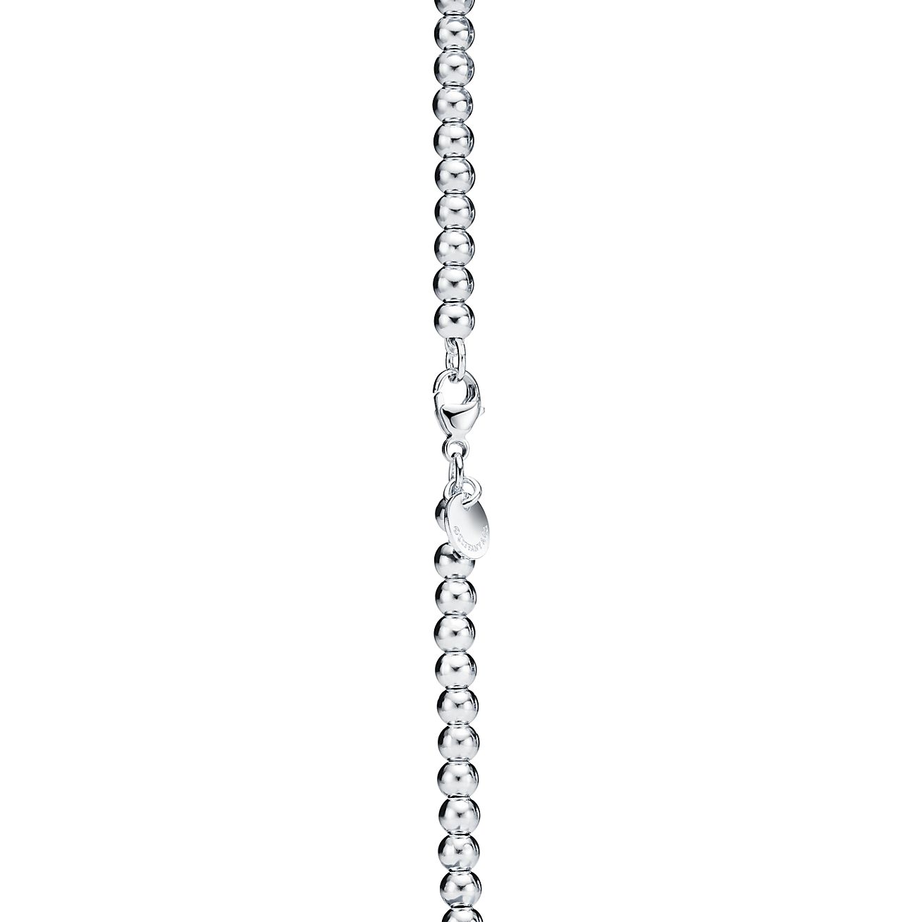 Return to 庐 Heart Tag necklace