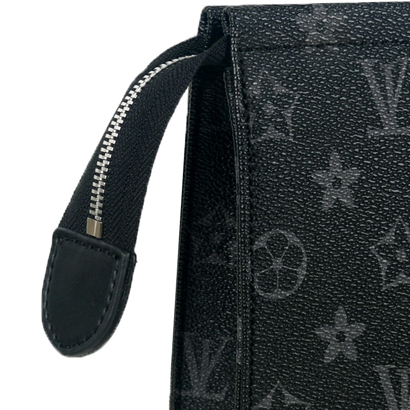 Monogram Clutches Black