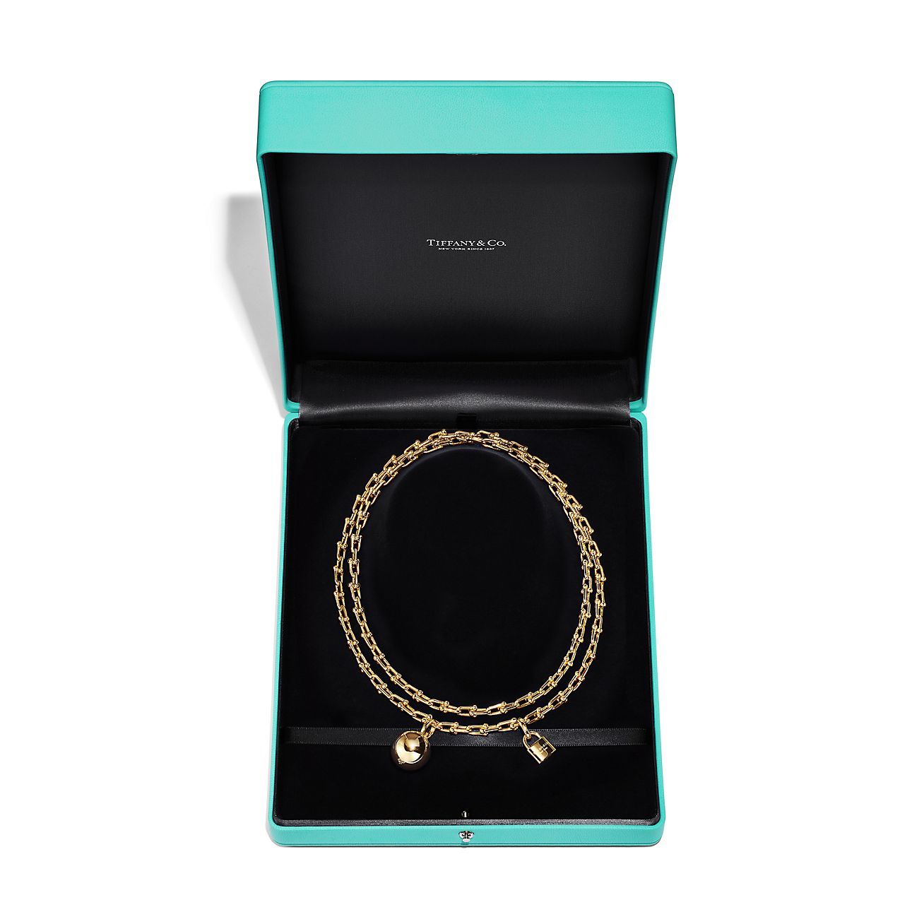 HardWear Small Wrap Necklace in Yellow Gold