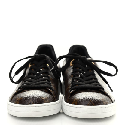  Louis Vuitton  Patent Monogram Frontrow Sneakers