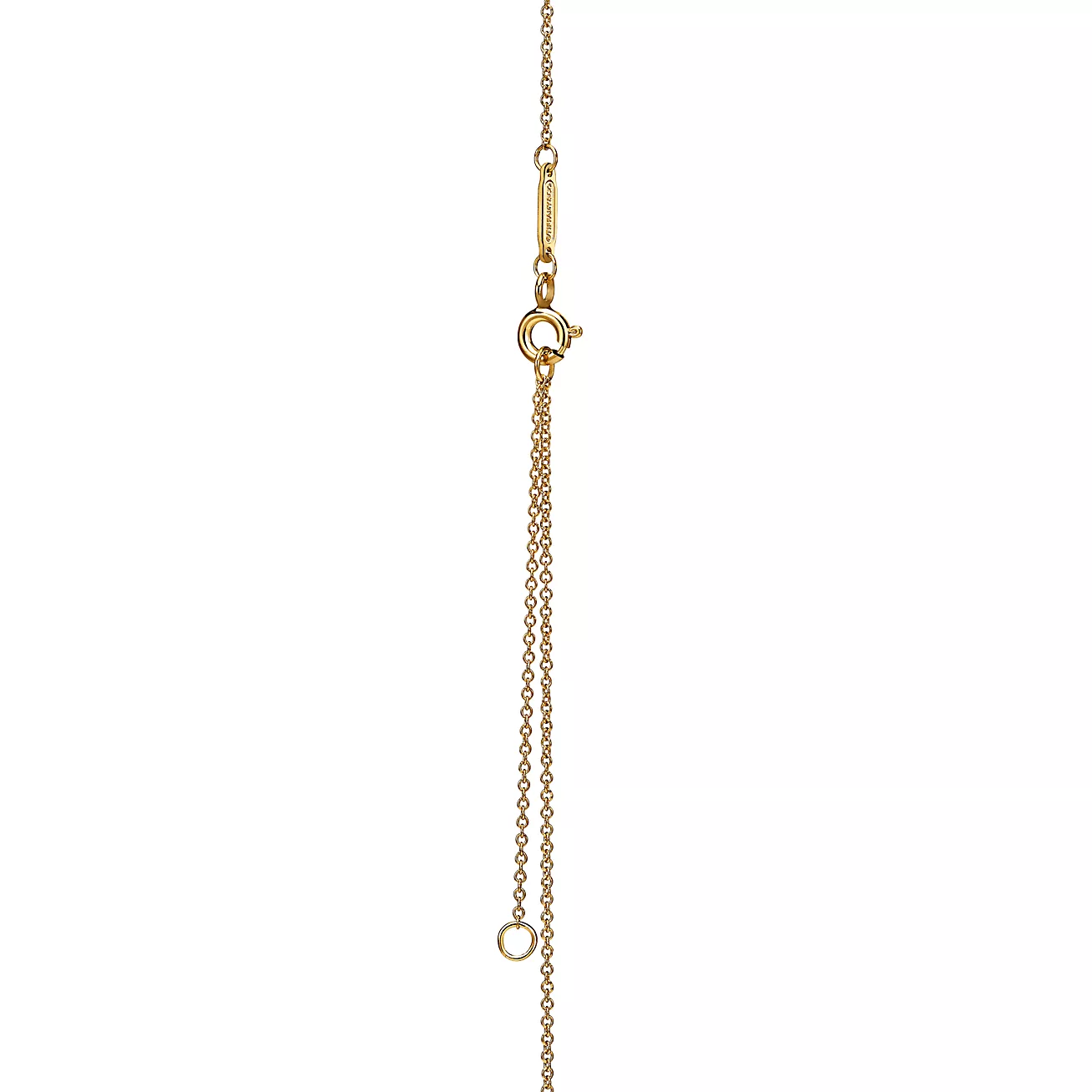 Return to 庐 Mini Heart Tag Pendant in Yellow Gold