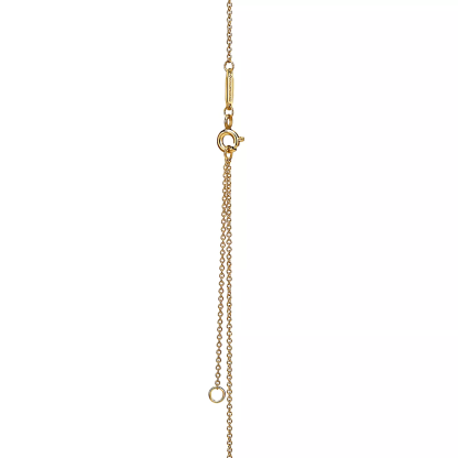 Return to 庐 Mini Heart Tag Pendant in Yellow Gold