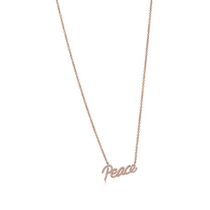 Paloma's Graffiti Peace Pendant