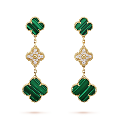 Magic Alhambra earrings, 3 motifs