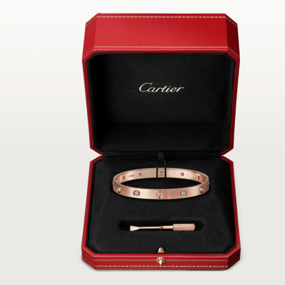 LOVE BRACELET, 10 DIAMONDS