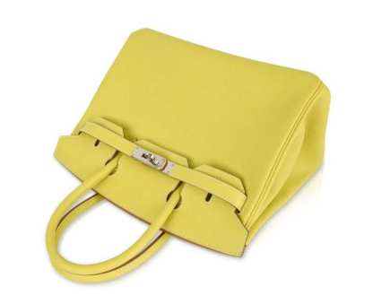 Birkin 30 Bag Rare Lime Candy Limited Edition Gris Perle Interior Palladium
