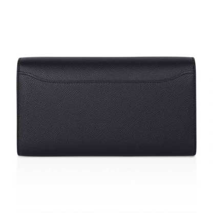 Constance Long To Go Wallet Black Epsom Gold Hardware