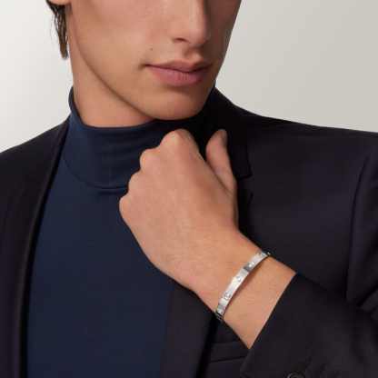 LOVE BRACELET, CLASSIC MODEL, 10 DIAMONDS & SKY-DWELLER OYSTER, 42 mm