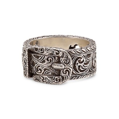 Interlock Garden Ring Silver