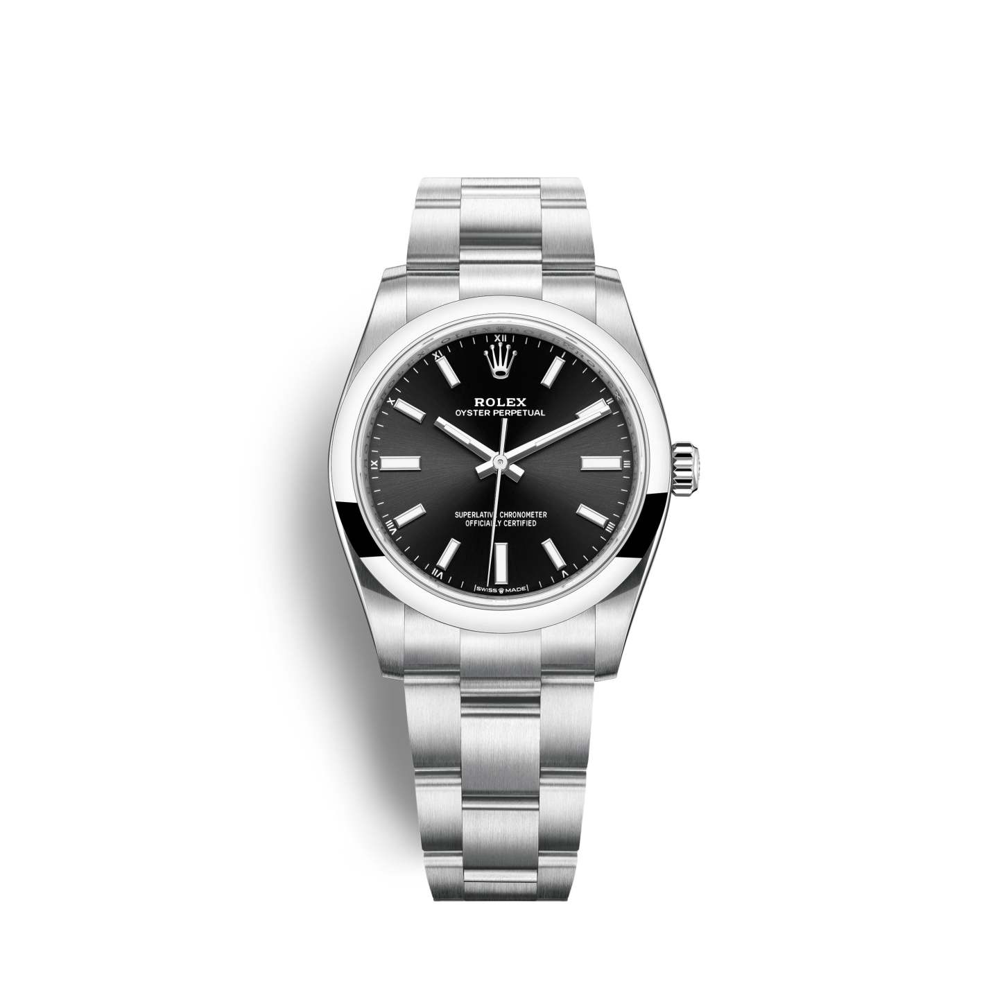 Oyster Perpetual No Date, Stainless Steel, 34mm, Ref# 124200-0002