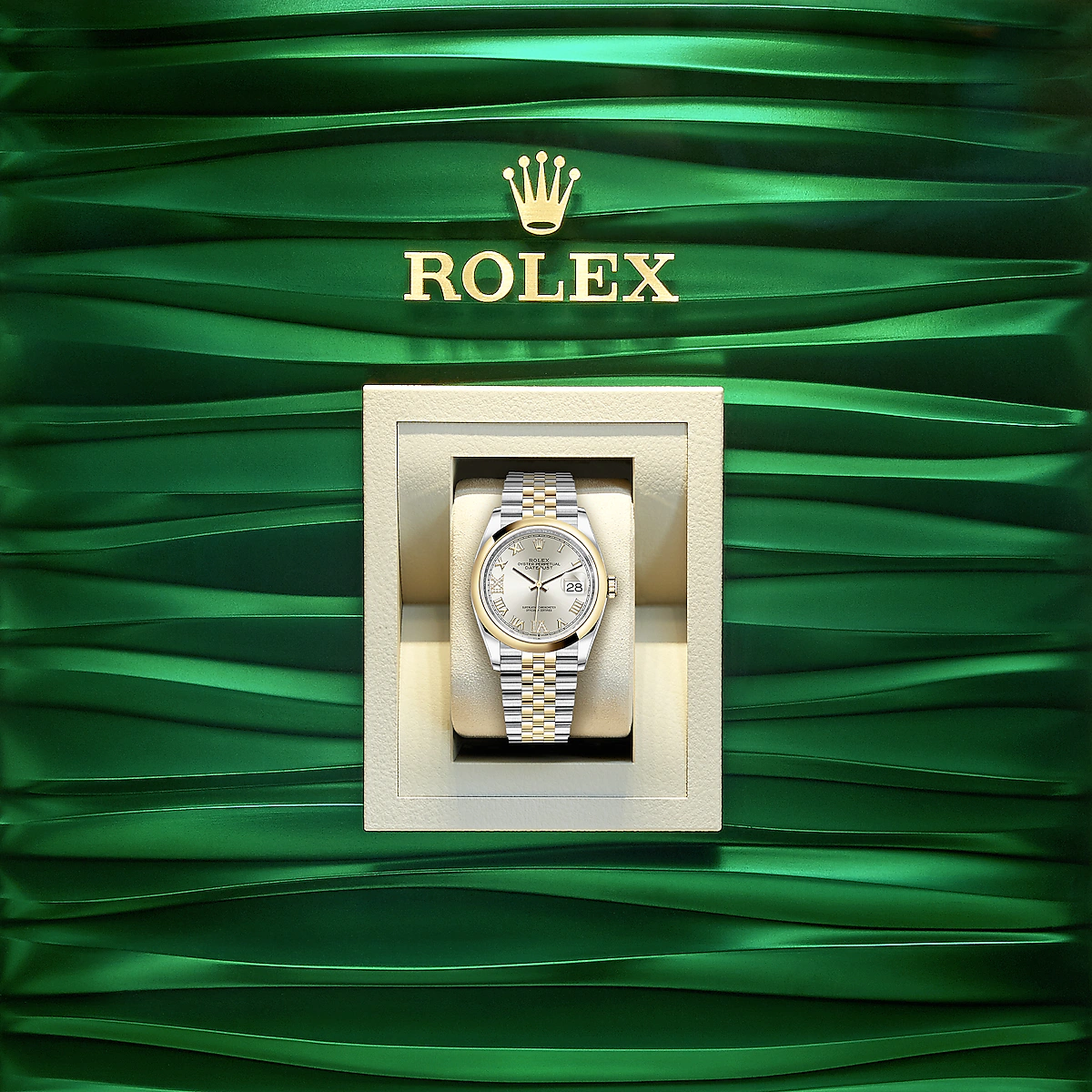 Datejust 36, 18k Yellow Gold and Stainless Steel, 36mm, Ref# 126203-0031