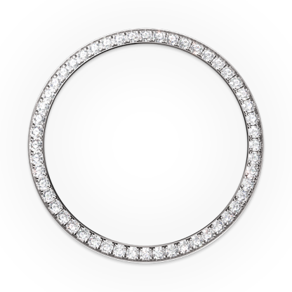 Day-Date 36, 18k White Gold with Diamond-set , 36mm, Ref# 128349rbr-0031