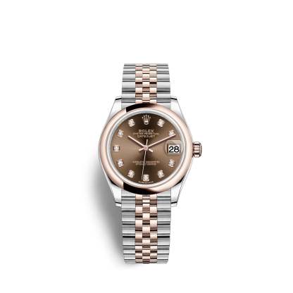 Datejust 31, Oystersteel and Everose gold, Ref# 278241-0028